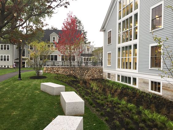 New England Autumn Landscape Plantings